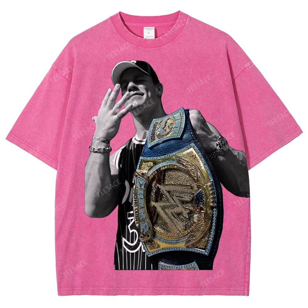 JOHN CENA TEE Unisex Fit Washed T-Shirt  
