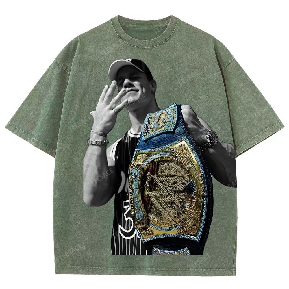 JOHN CENA TEE Unisex Fit Washed T-Shirt  