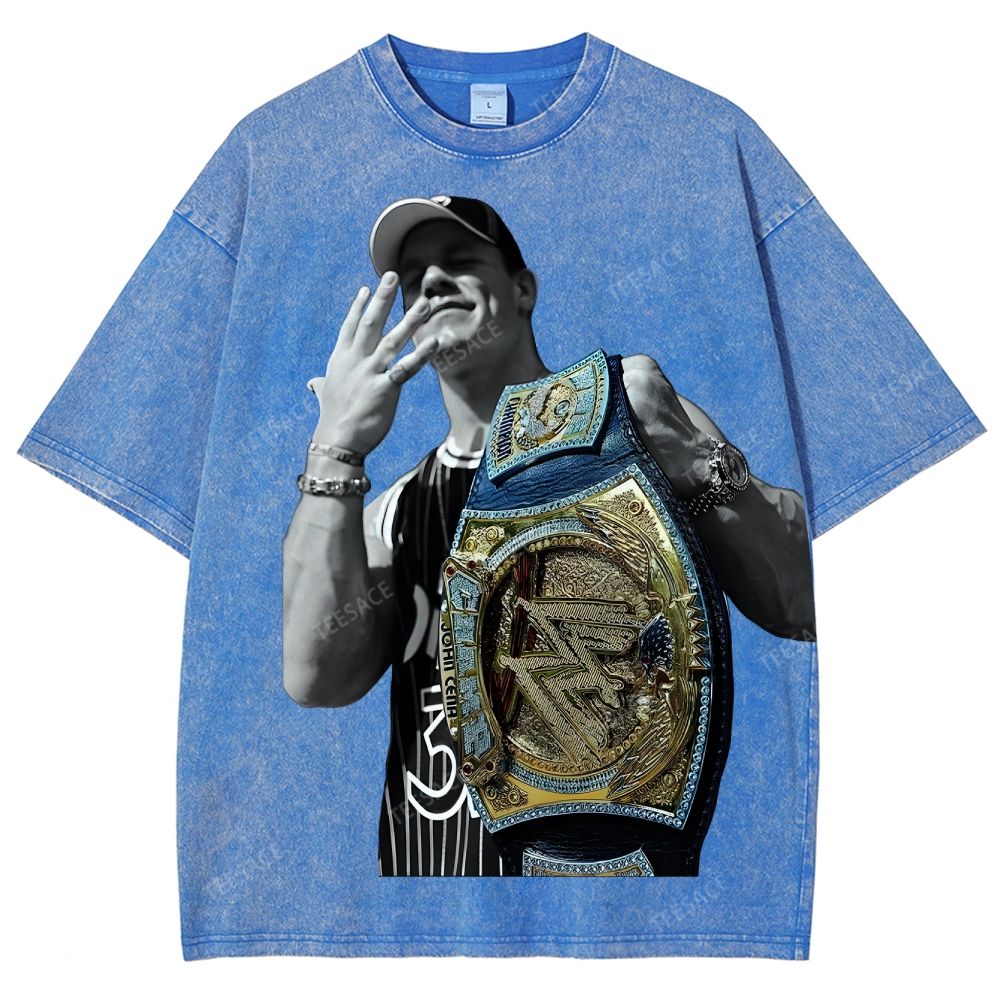 JOHN CENA TEE Unisex Fit Washed T-Shirt  
