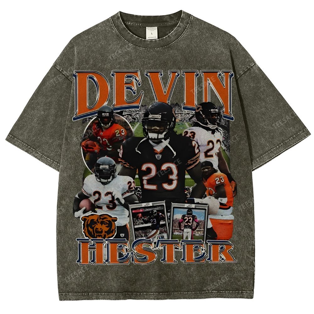 Unisex-Adult Ultra Cotton Washed T-Shirt Graphic DEVIN HESTER TEE
