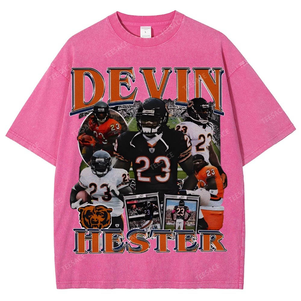 Unisex-Adult Ultra Cotton Washed T-Shirt Graphic DEVIN HESTER TEE