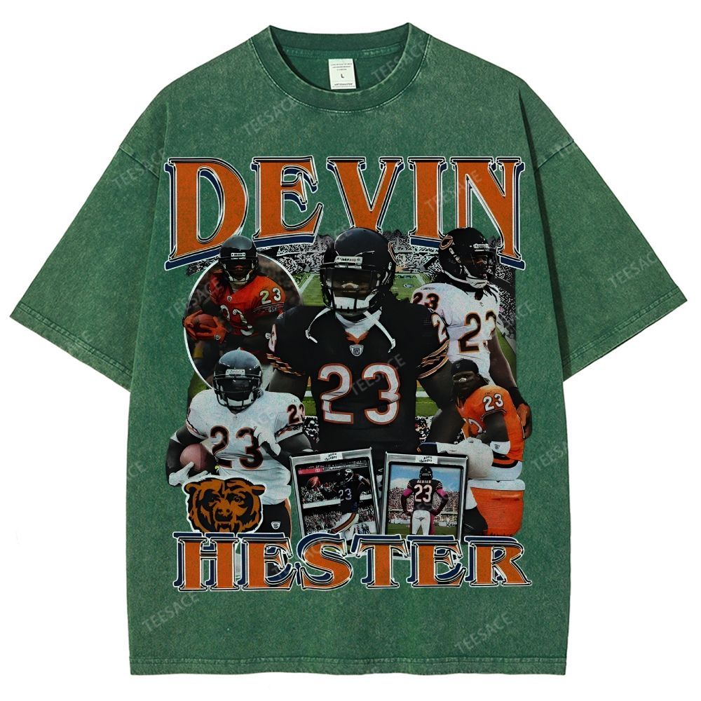 Unisex-Adult Ultra Cotton Washed T-Shirt Graphic DEVIN HESTER TEE