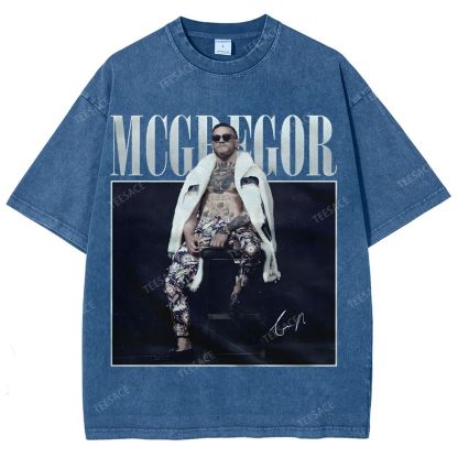 Conor Mcgregor TEE  Unisex Fit Washed T-Shirt 