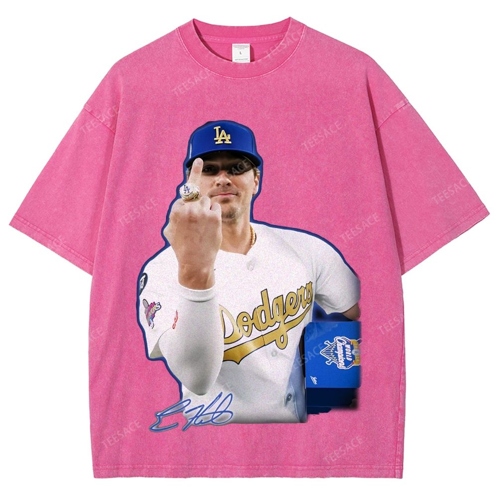 KIKE HERNANDEZ Unisex Fit Washed T-Shirt V2 