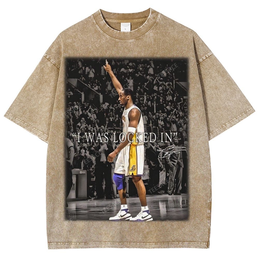 81-KOBE Unisex Fit Washed T-Shirt  