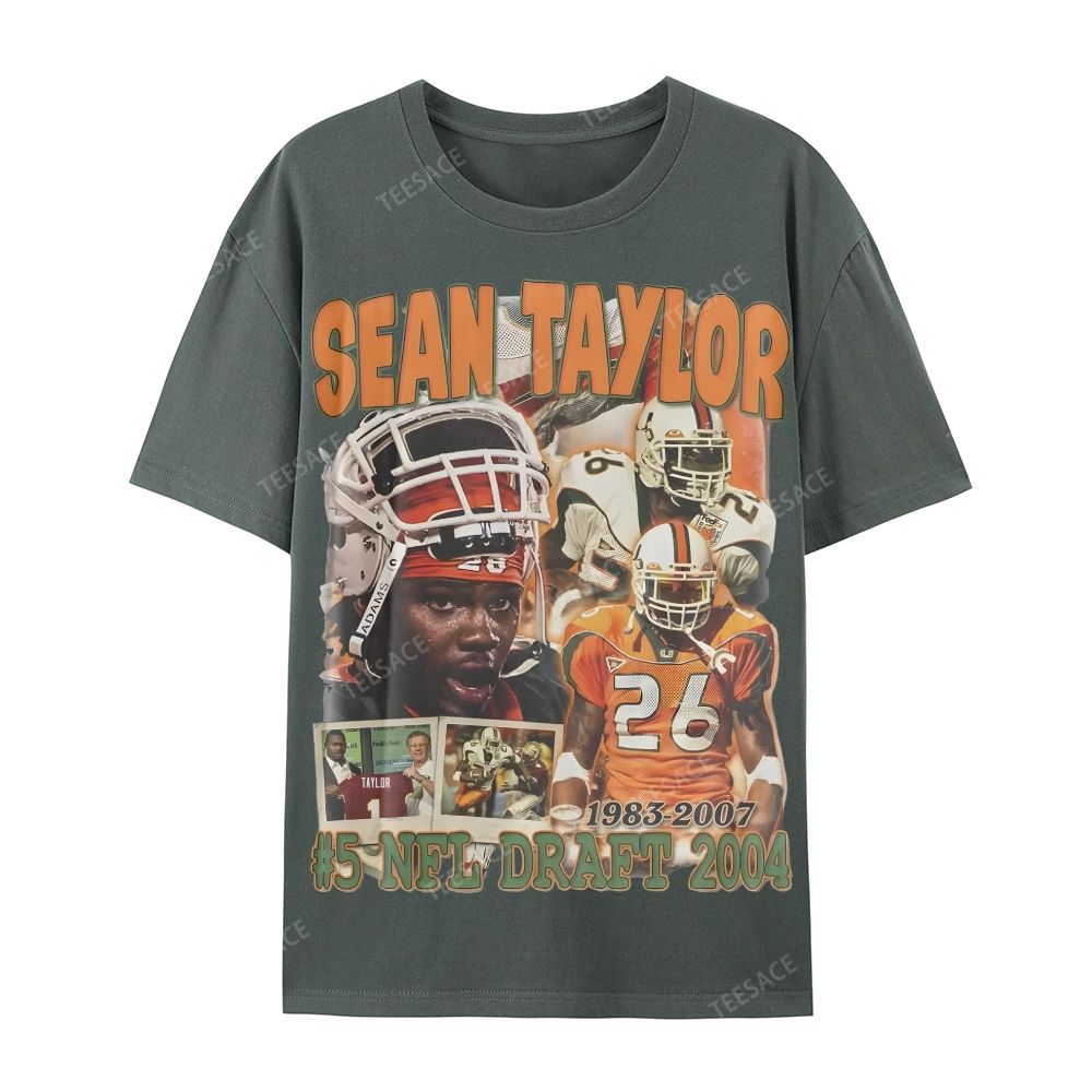 SEAN TAYLOR Casual Short Sleeve T-Shirt 