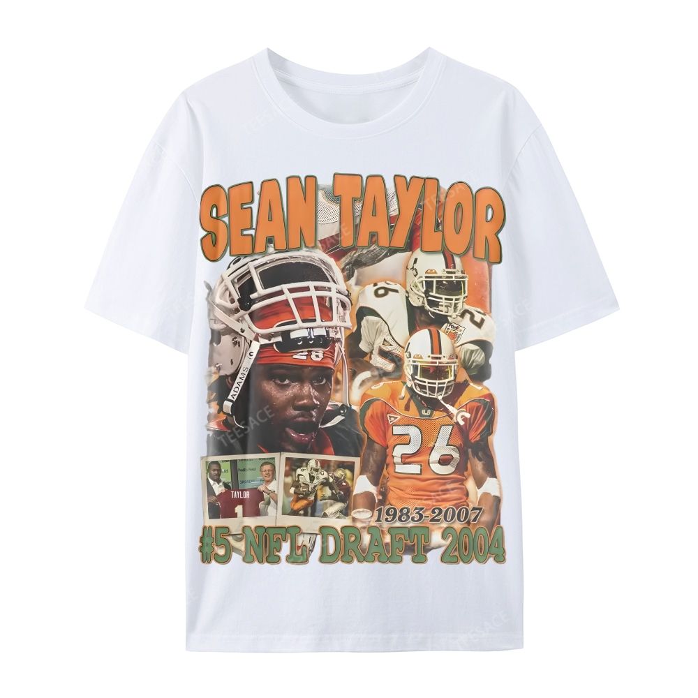 SEAN TAYLOR Casual Short Sleeve T-Shirt 