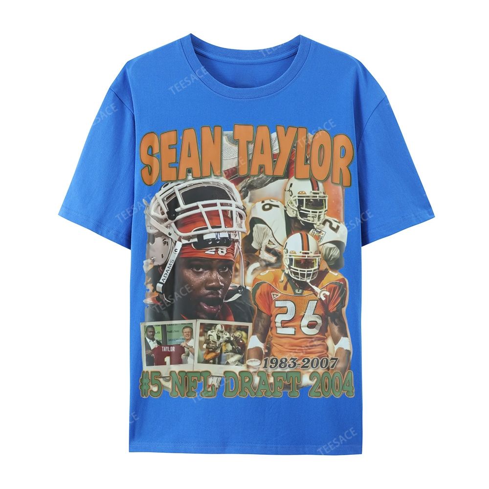 SEAN TAYLOR Casual Short Sleeve T-Shirt 