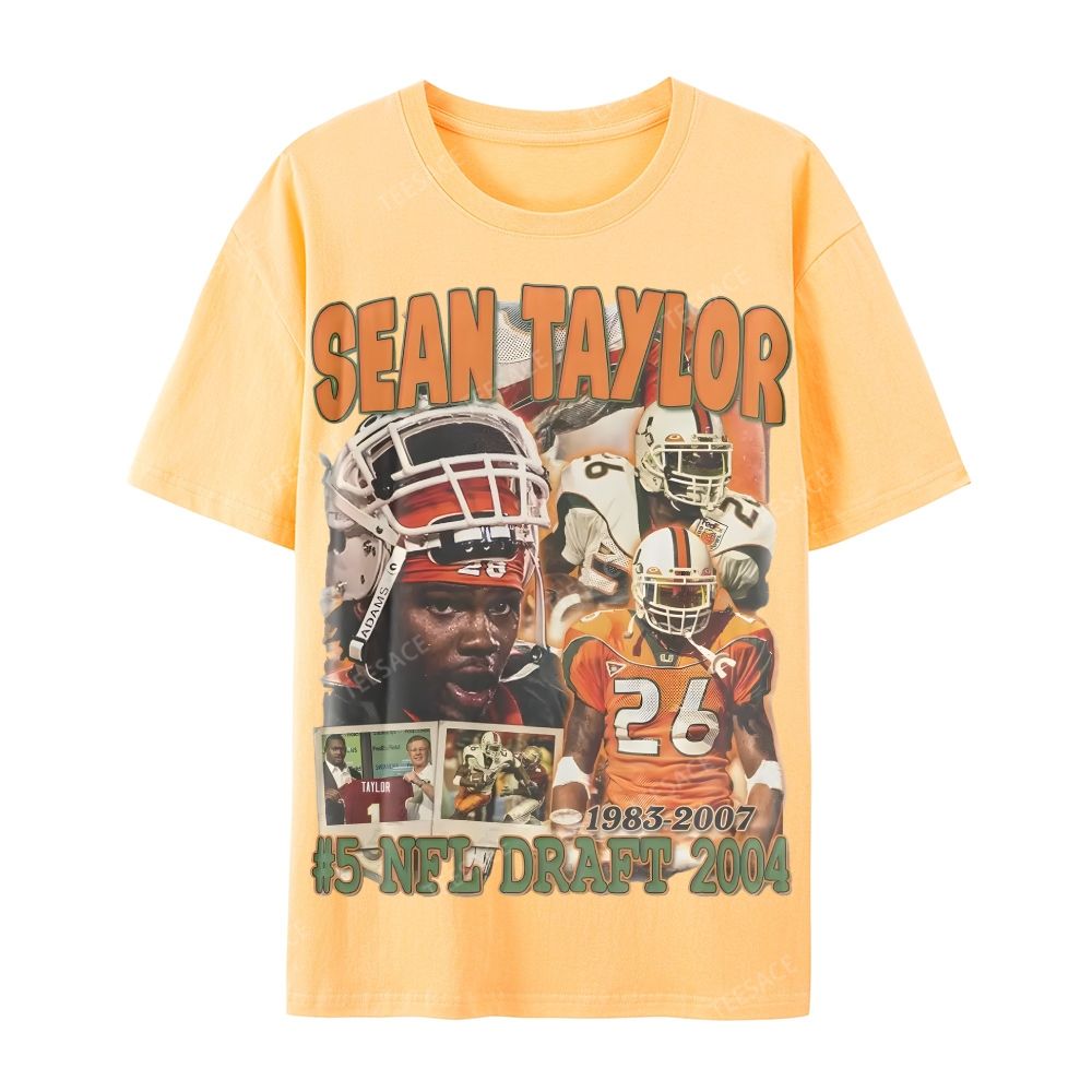 SEAN TAYLOR Casual Short Sleeve T-Shirt 