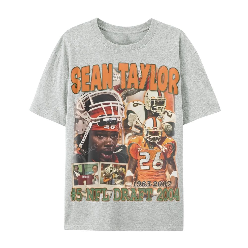 SEAN TAYLOR Casual Short Sleeve T-Shirt 