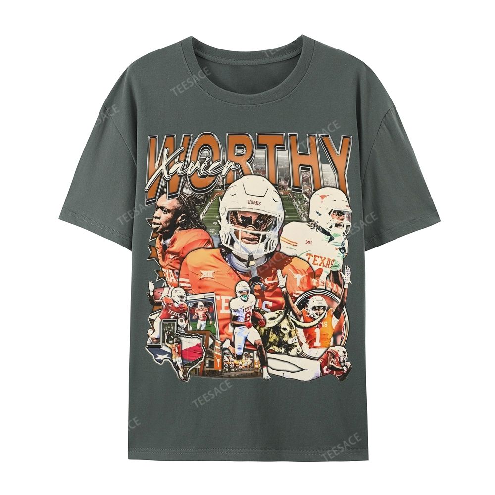 XAVIER WORTHY Casual Short Sleeve T-Shirt