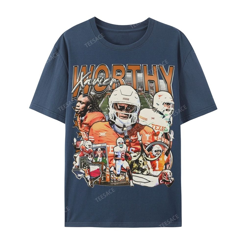 XAVIER WORTHY Casual Short Sleeve T-Shirt