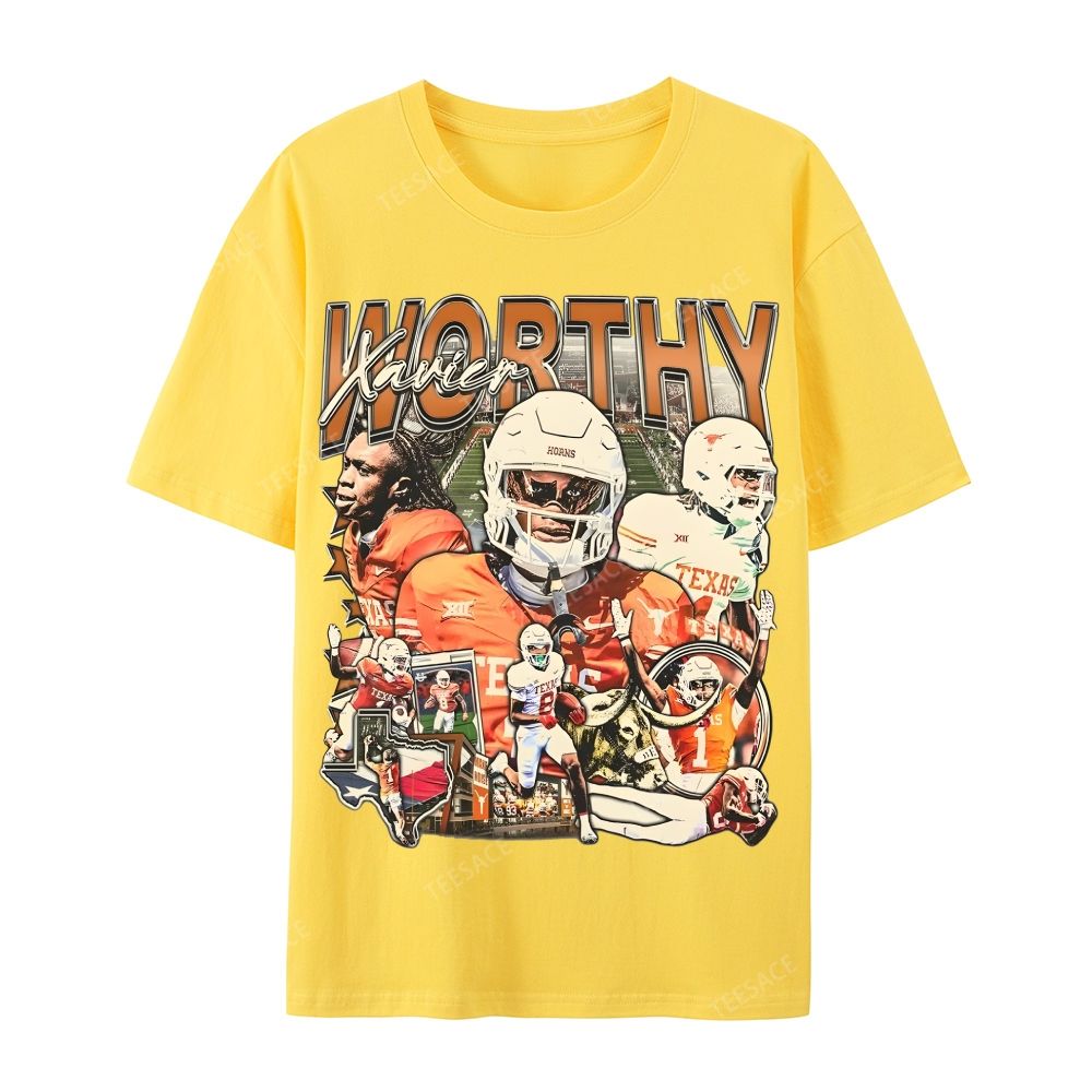 XAVIER WORTHY Casual Short Sleeve T-Shirt