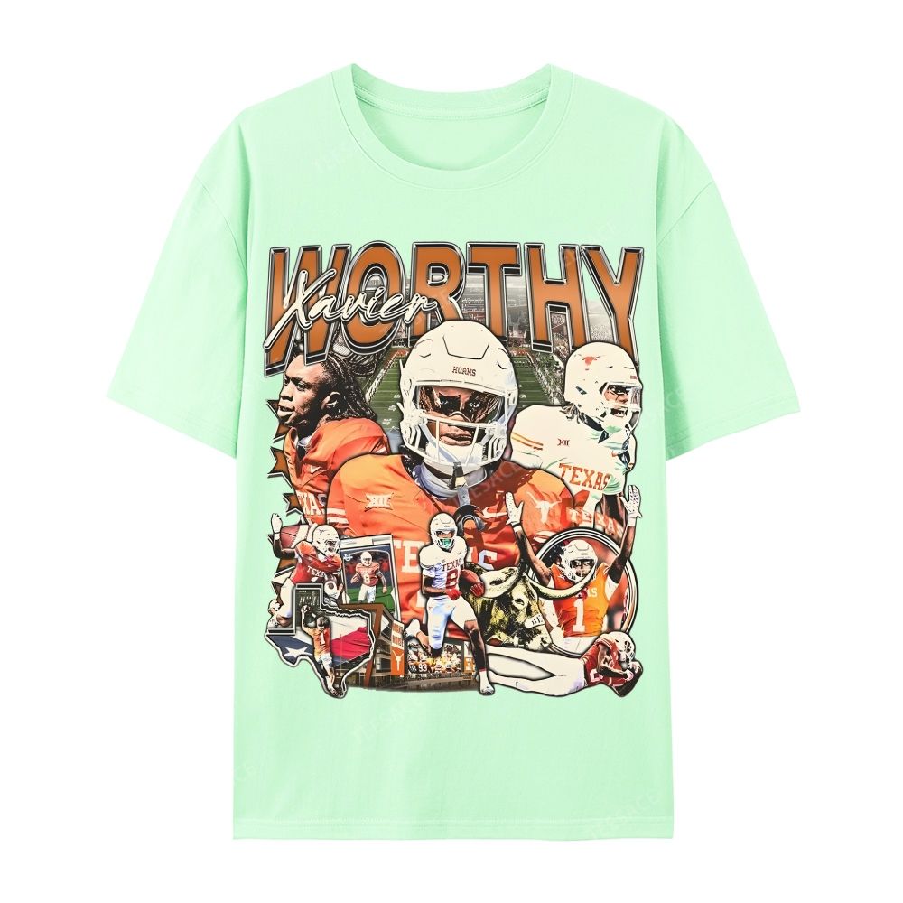 XAVIER WORTHY Casual Short Sleeve T-Shirt