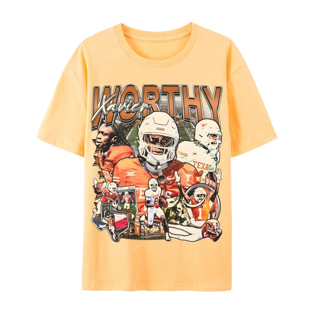 XAVIER WORTHY Casual Short Sleeve T-Shirt