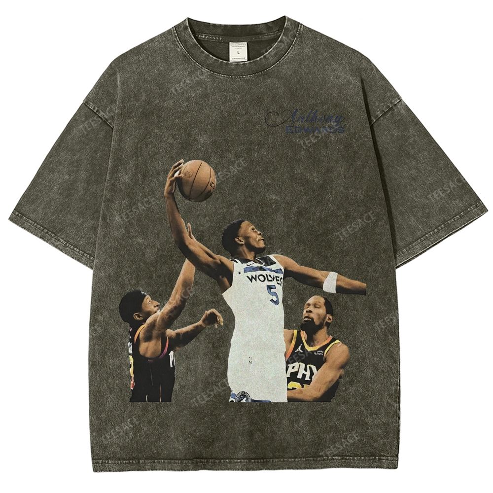 Anthony Edwards Unisex Fit Washed T-Shirt