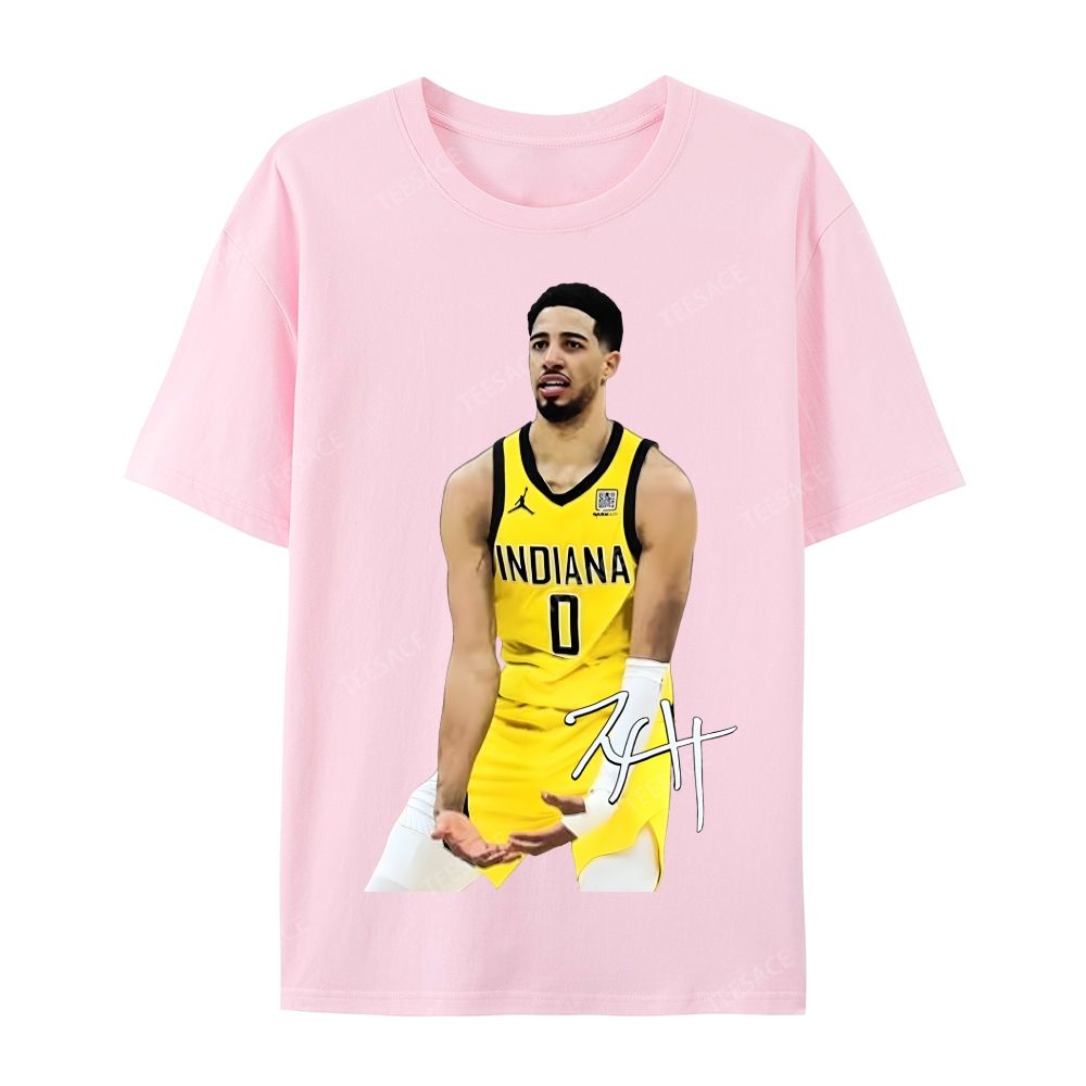 TYRESE HALIBURTON Casual Short Sleeve T-Shirt