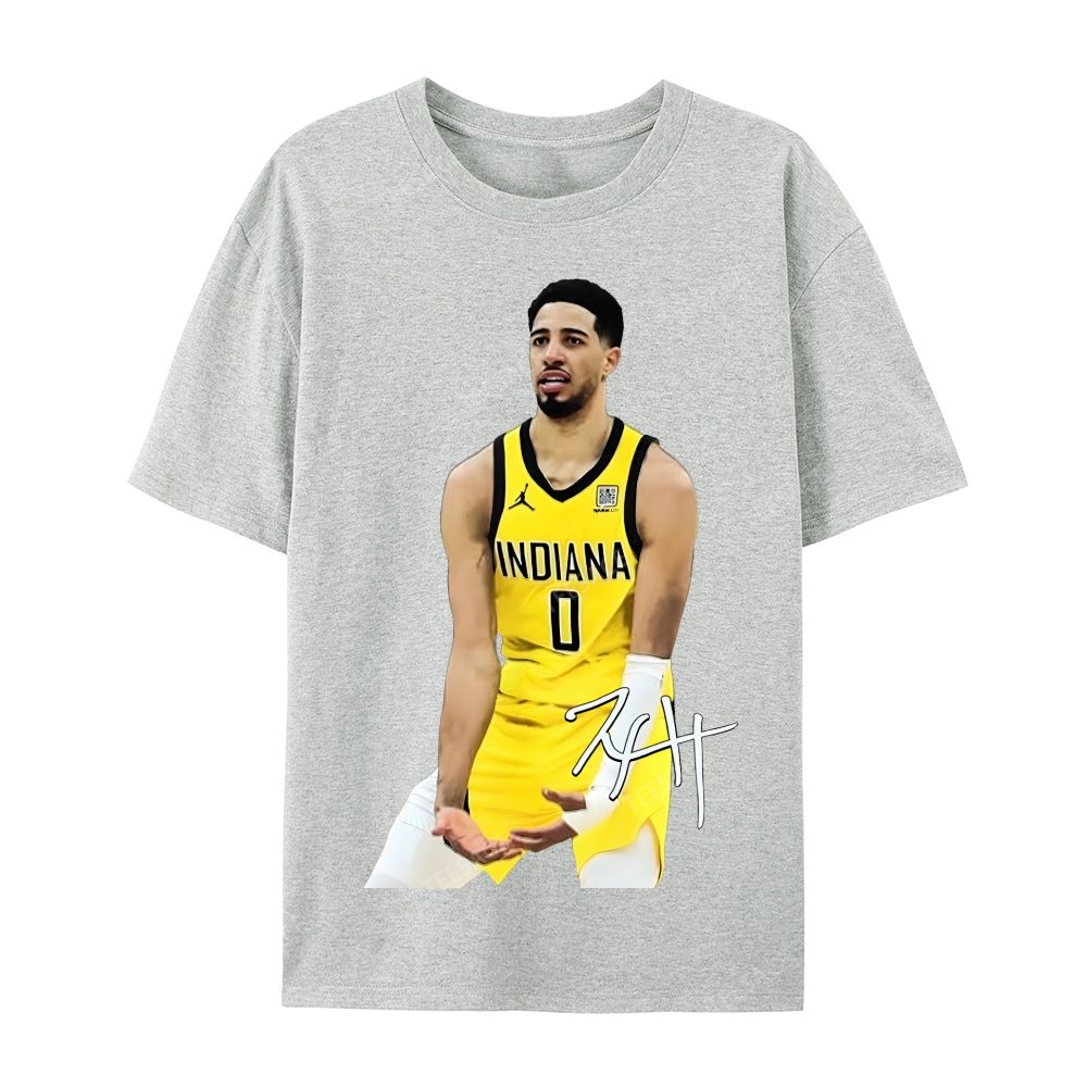 TYRESE HALIBURTON Casual Short Sleeve T-Shirt