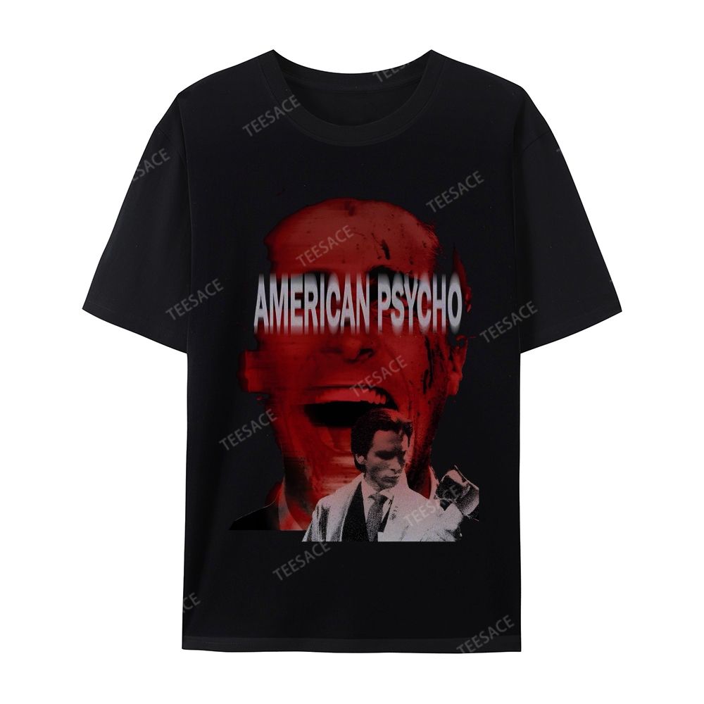AMERICAN PSYCHO Casual Short Sleeve T-Shirt