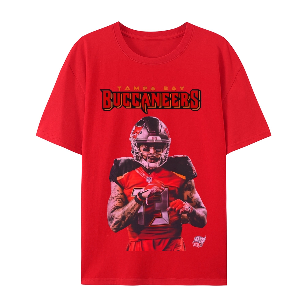 Mike Evans Casual Short Sleeve T-Shirt
