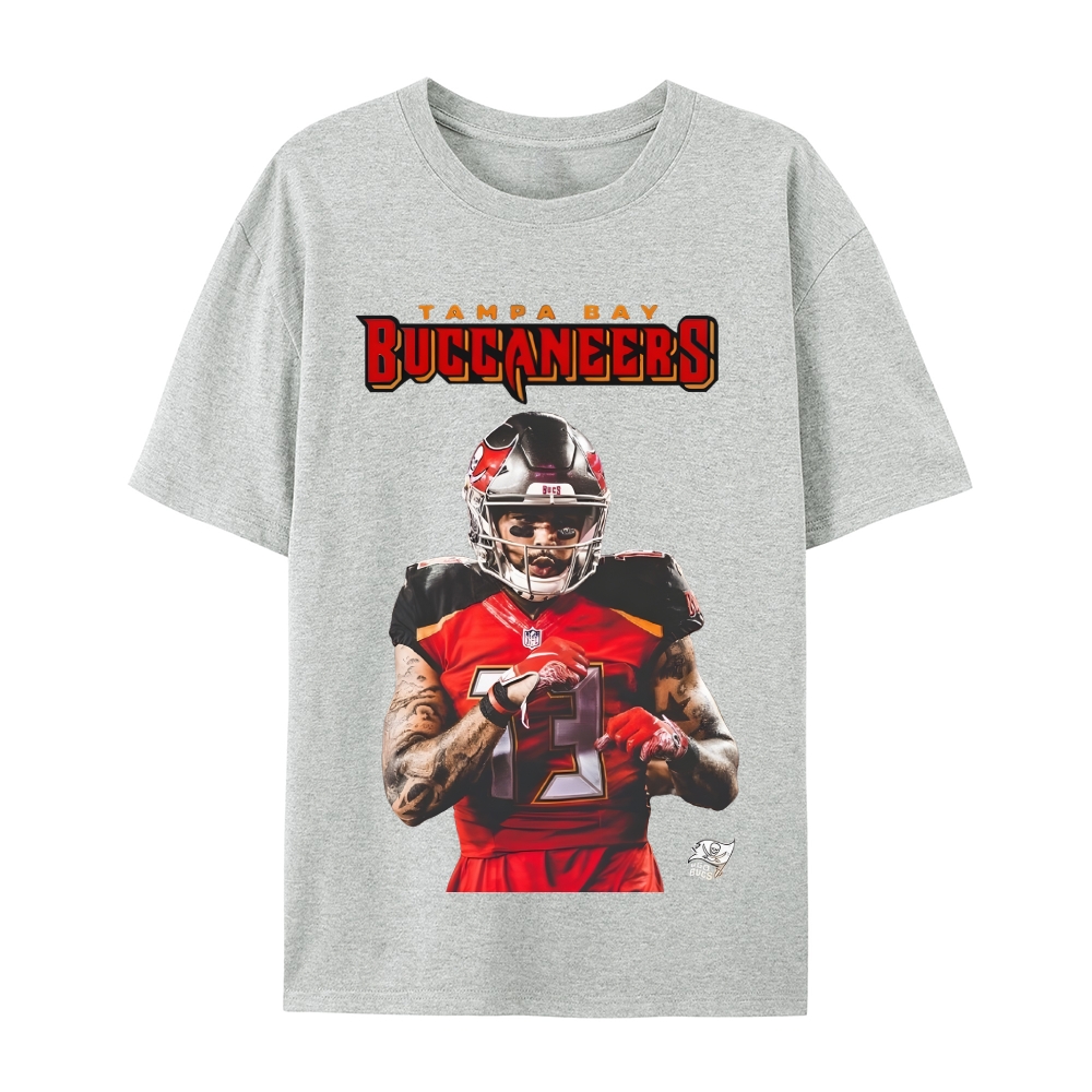 Mike Evans Casual Short Sleeve T-Shirt