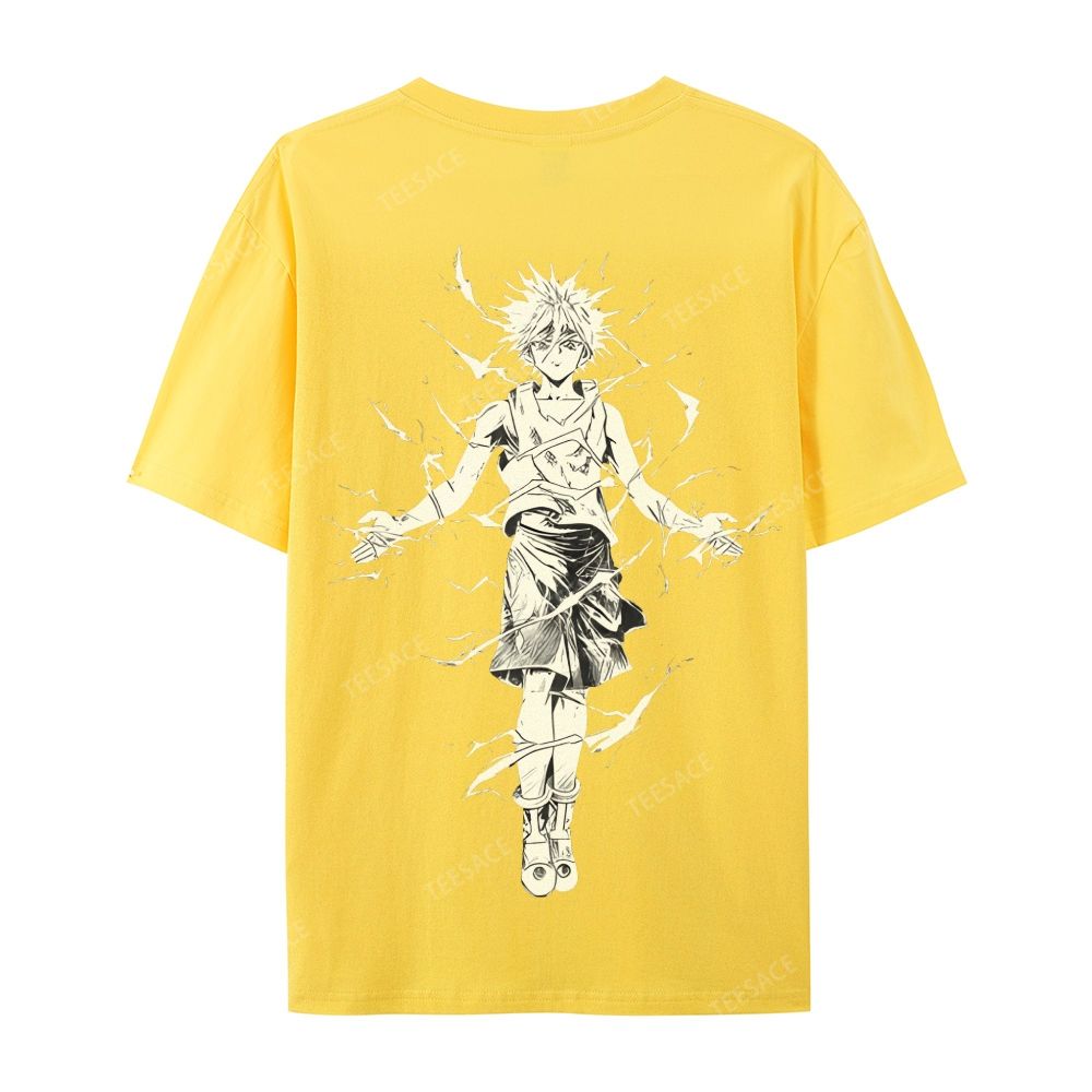 Killua Zoldyck Hunter x Hunter Casual Short Sleeve T-Shirt