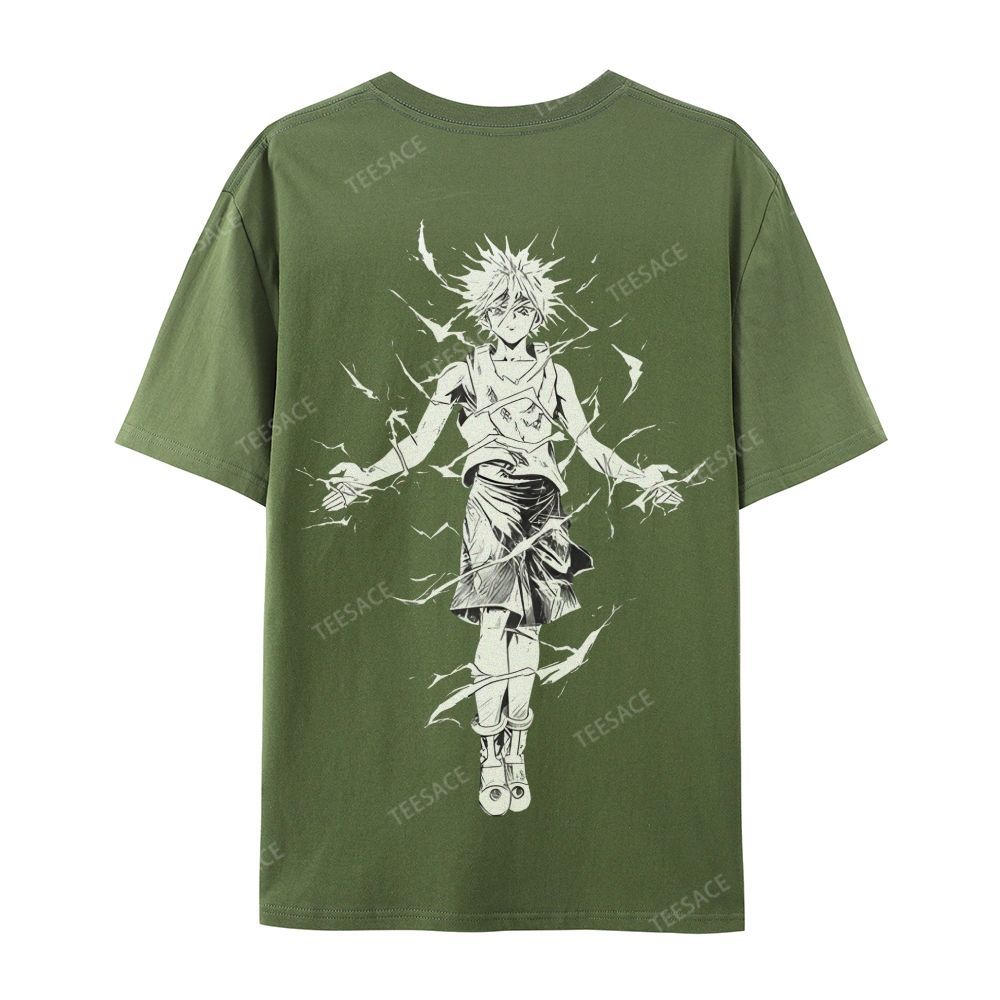 Killua Zoldyck Hunter x Hunter Casual Short Sleeve T-Shirt