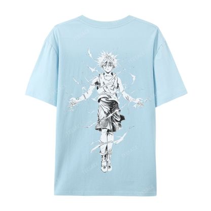 Killua Zoldyck Hunter x Hunter Casual Short Sleeve T-Shirt