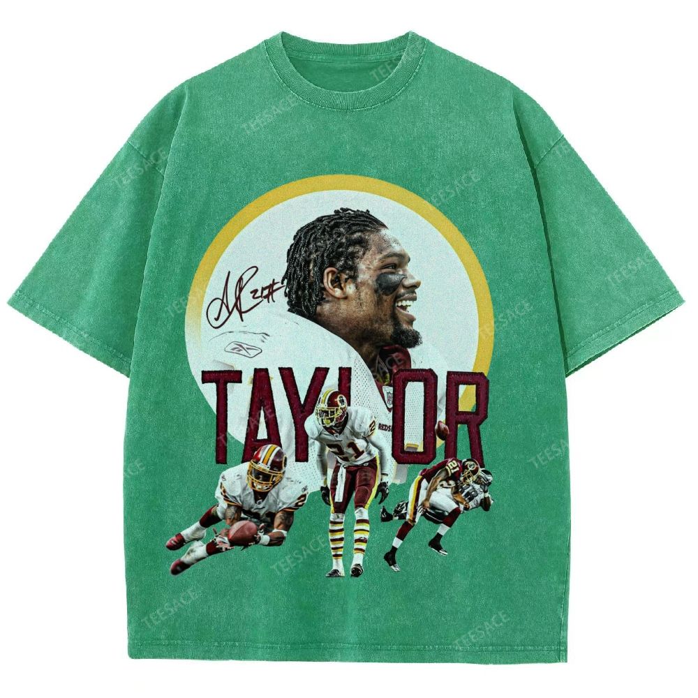 Sean Taylor Washington Commanders #21 Unisex Fit Washed T-Shirt
