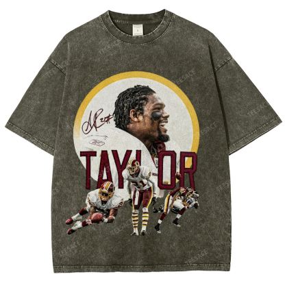 Sean Taylor Washington Commanders #21 Unisex Fit Washed T-Shirt