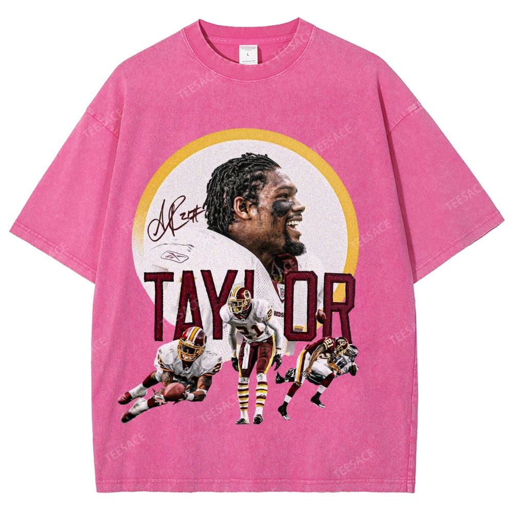 Sean Taylor Washington Commanders #21 Unisex Fit Washed T-Shirt