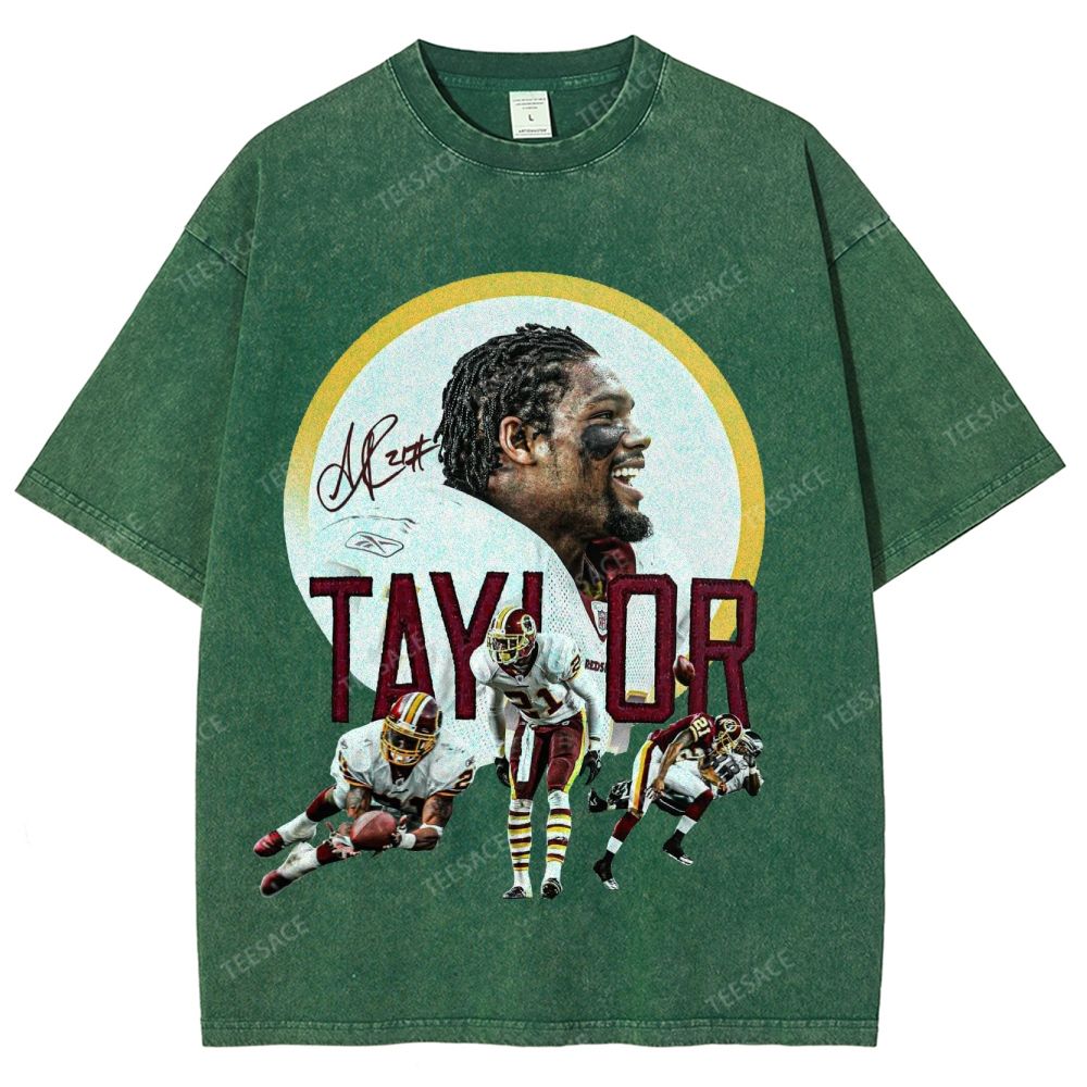 Sean Taylor Washington Commanders #21 Unisex Fit Washed T-Shirt