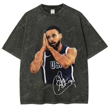 Steph Curry Unisex Fit Washed T-Shirt