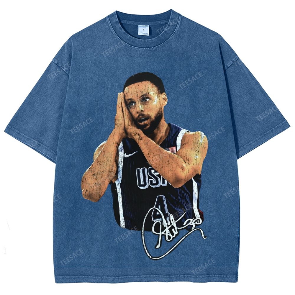 Steph Curry Unisex Fit Washed T-Shirt