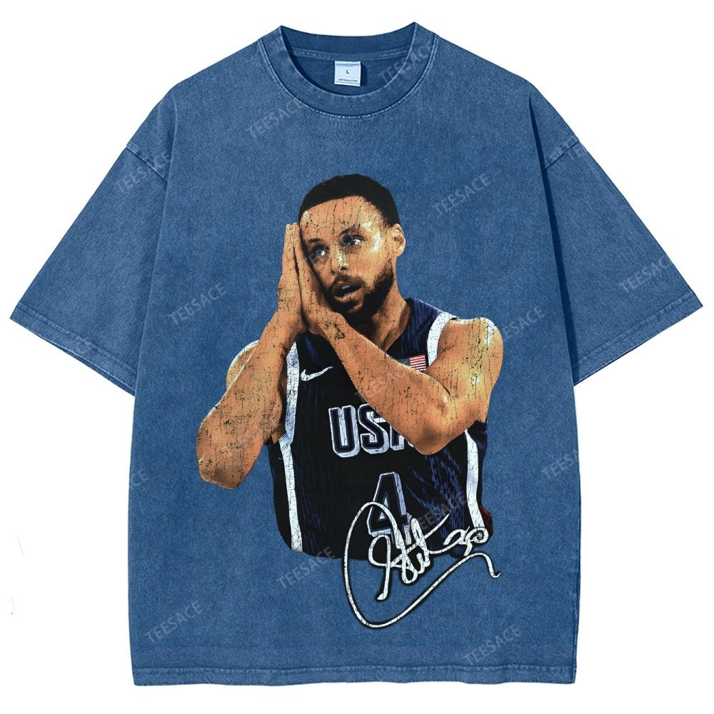 Steph Curry Unisex Fit Washed T-Shirt