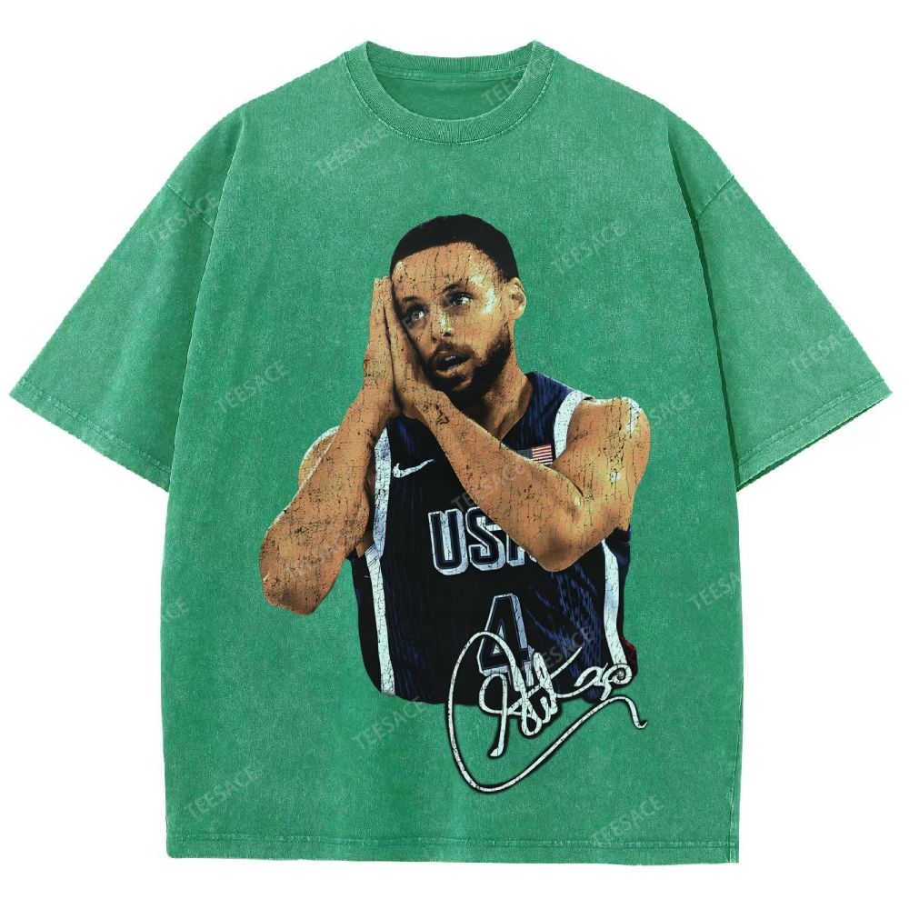 Steph Curry Unisex Fit Washed T-Shirt