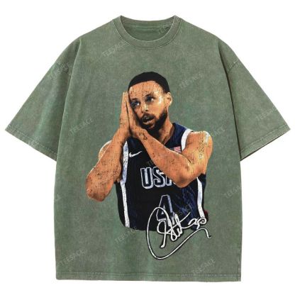 Steph Curry Unisex Fit Washed T-Shirt