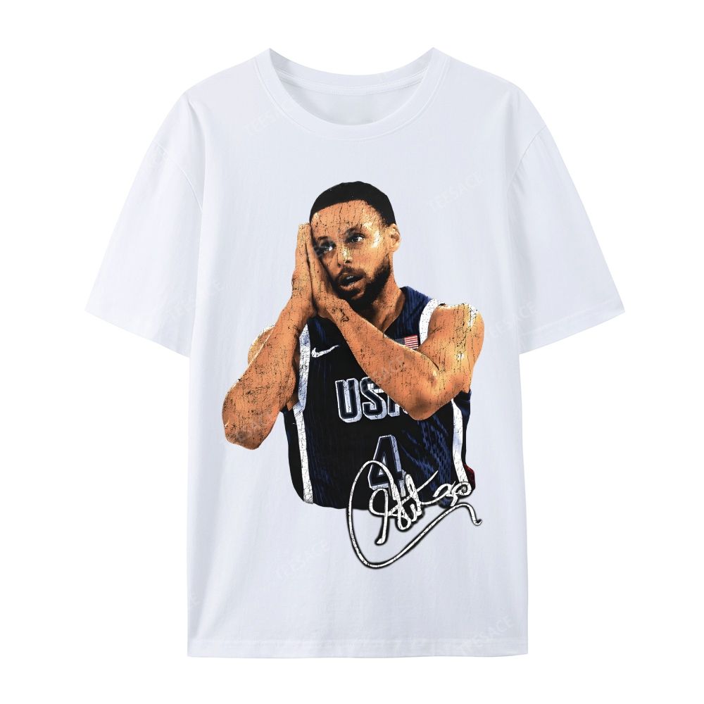 Steph Curry Casual Short Sleeve T-Shirt