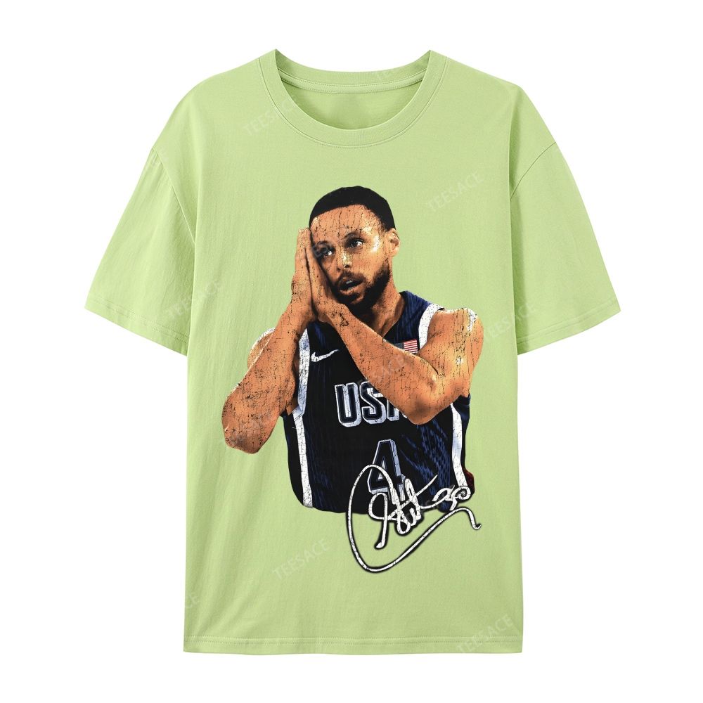 Steph Curry Casual Short Sleeve T-Shirt