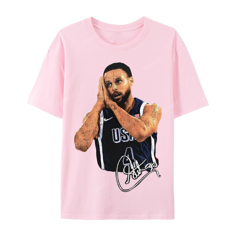 Steph Curry Casual Short Sleeve T-Shirt