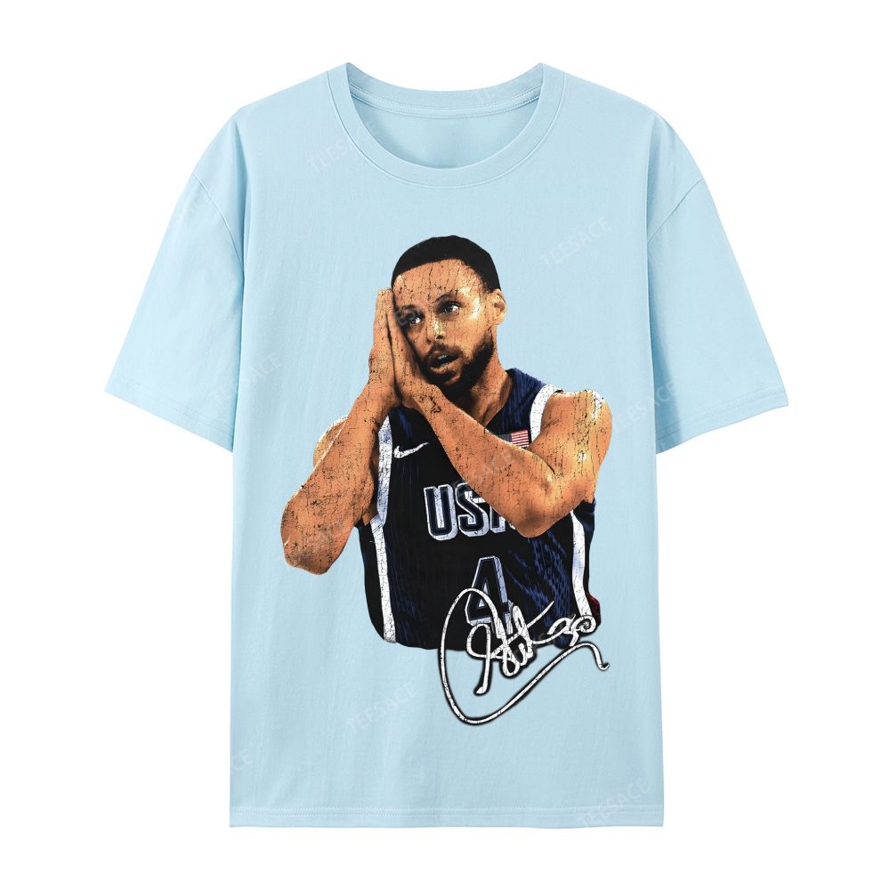 Steph Curry Casual Short Sleeve T-Shirt