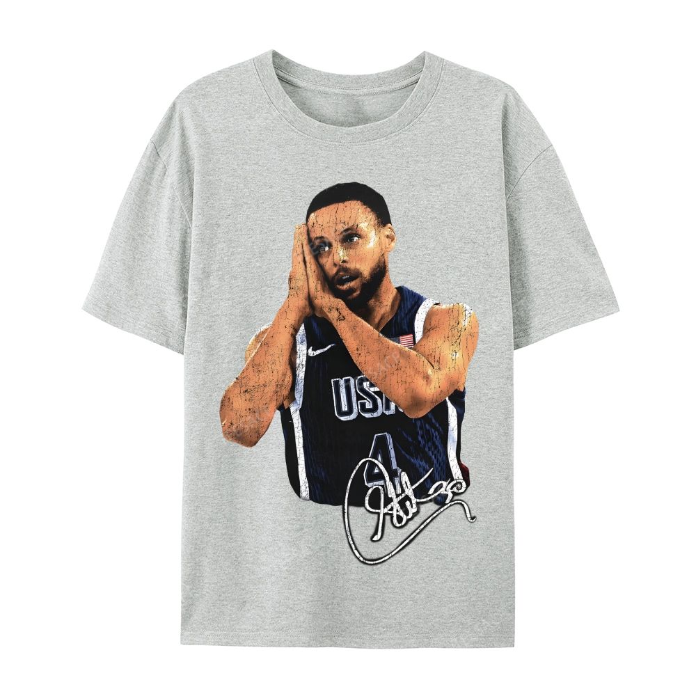 Steph Curry Casual Short Sleeve T-Shirt