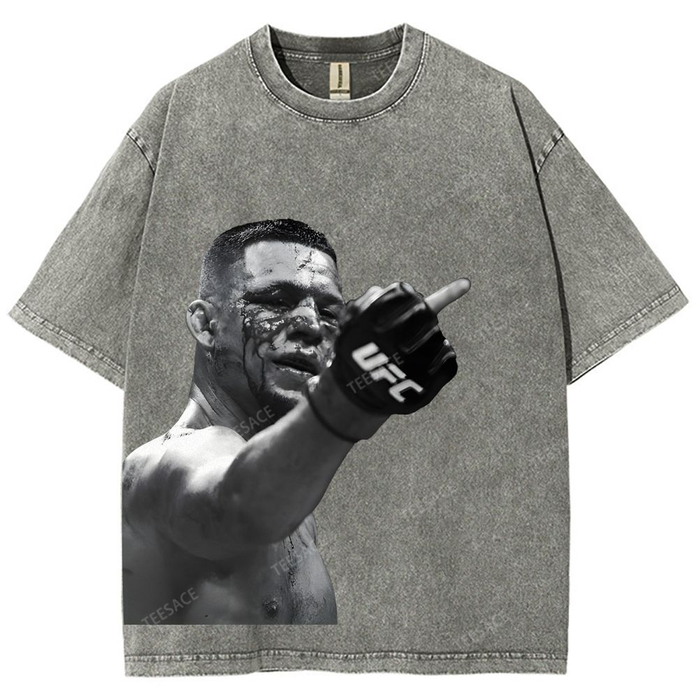 NATE-DIAZ Unisex Fit Washed T-Shirt