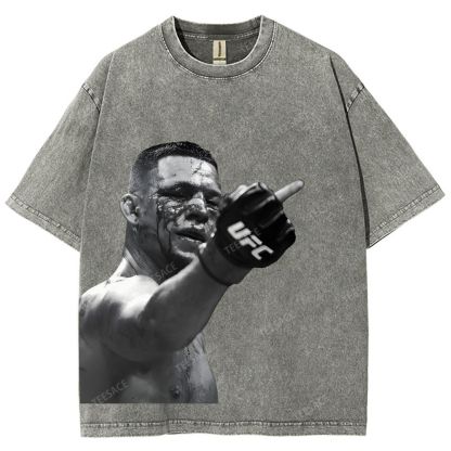 NATE-DIAZ Unisex Fit Washed T-Shirt