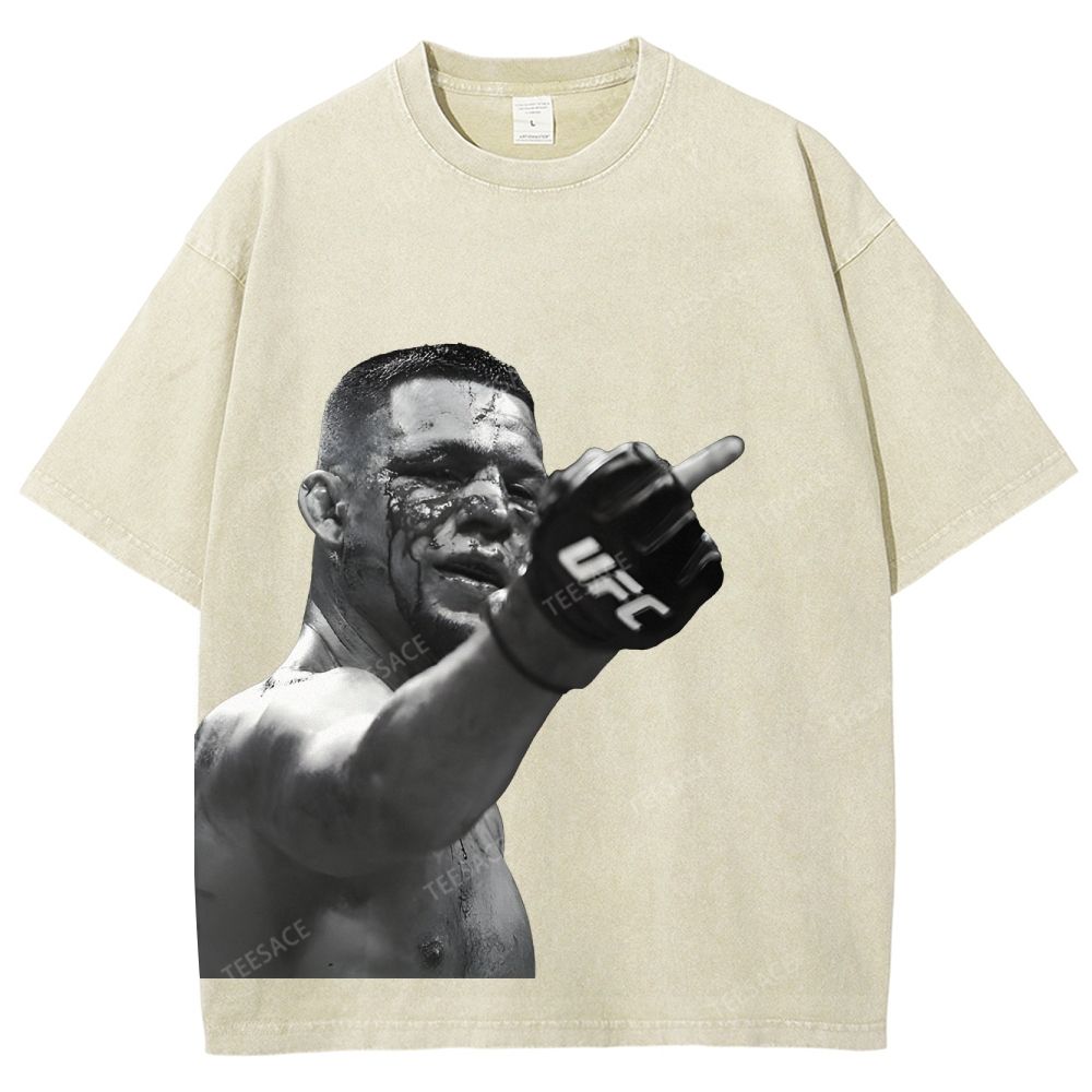 NATE-DIAZ Unisex Fit Washed T-Shirt