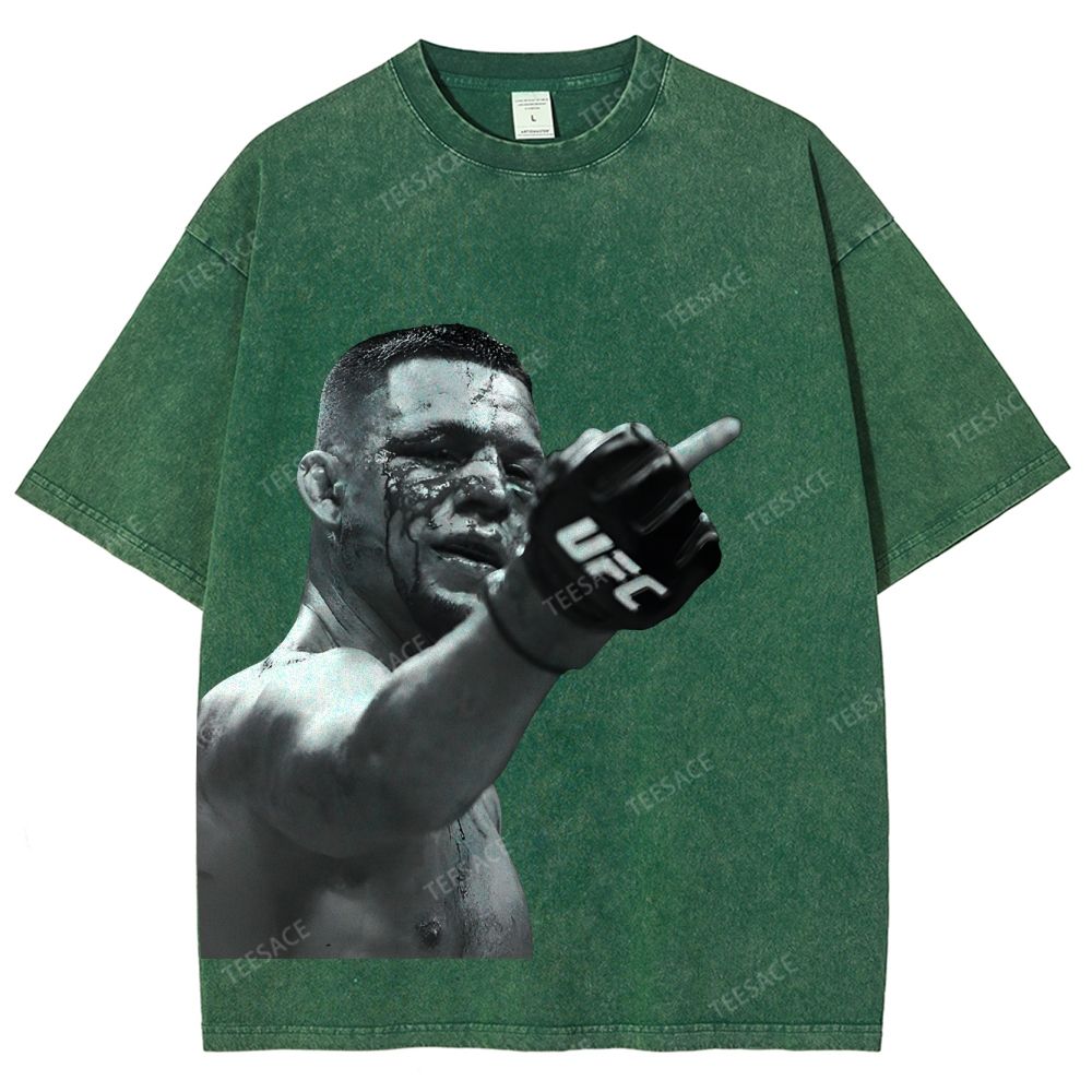 NATE-DIAZ Unisex Fit Washed T-Shirt