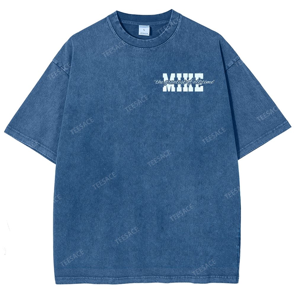 GOAT MIKE TYSON Unisex Fit Washed T-Shirt