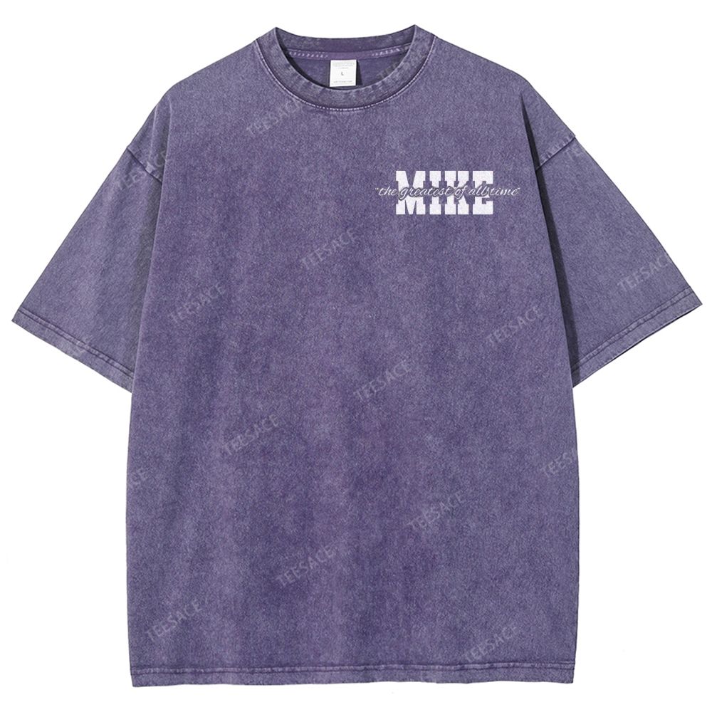 GOAT MIKE TYSON Unisex Fit Washed T-Shirt