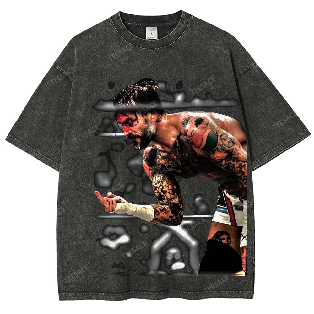 CM PUNK TEE WWE WRESTLING