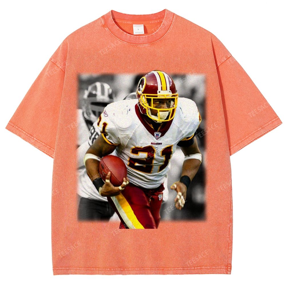Sean Taylor Red Skin Washington Commanders Unisex Fit Washed T-Shirt